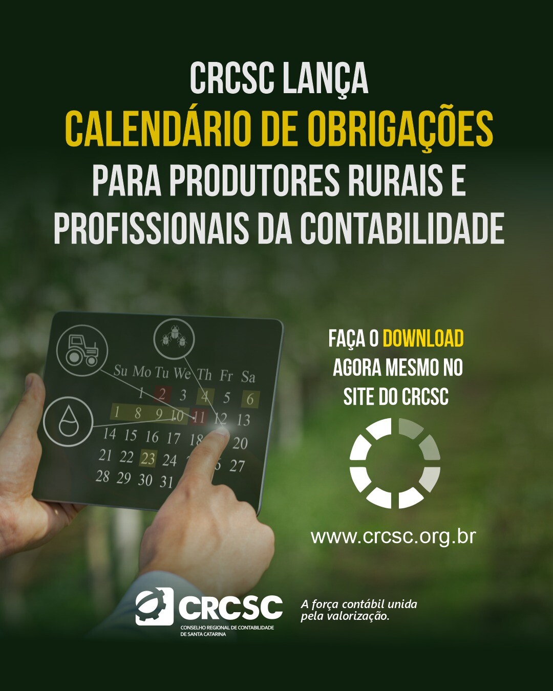 crcsc-lanca-calendario-de-obrigacoes-para-produtores-rurais-e-profissionais-da-contabilidade