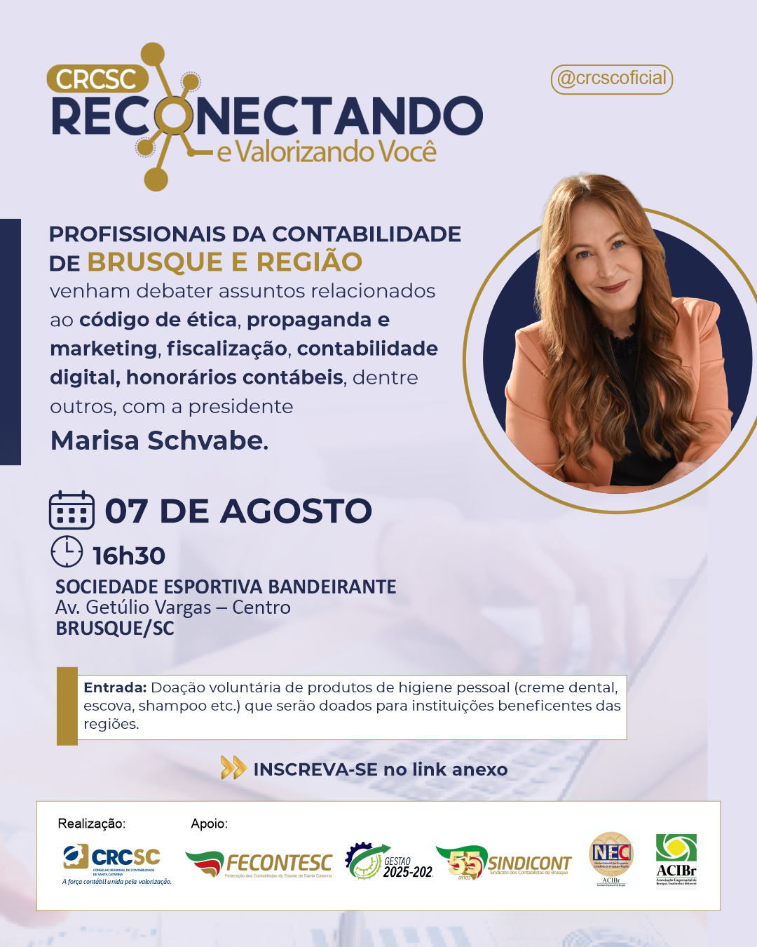 brusque-recebera-o-projeto-crcsc-reconectando-e-valorizando-voce-no-dia-07-de-agosto