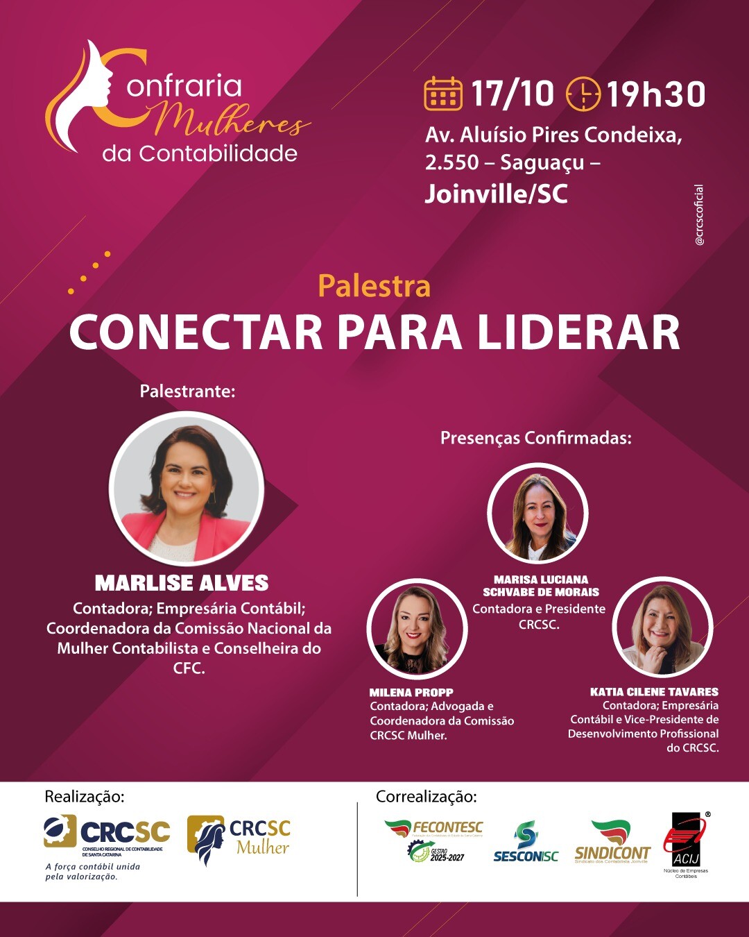 confraria-mulheres-da-contabilidade-promove-encontro-em-joinville-para-fortalecer-liderancas-femininas
