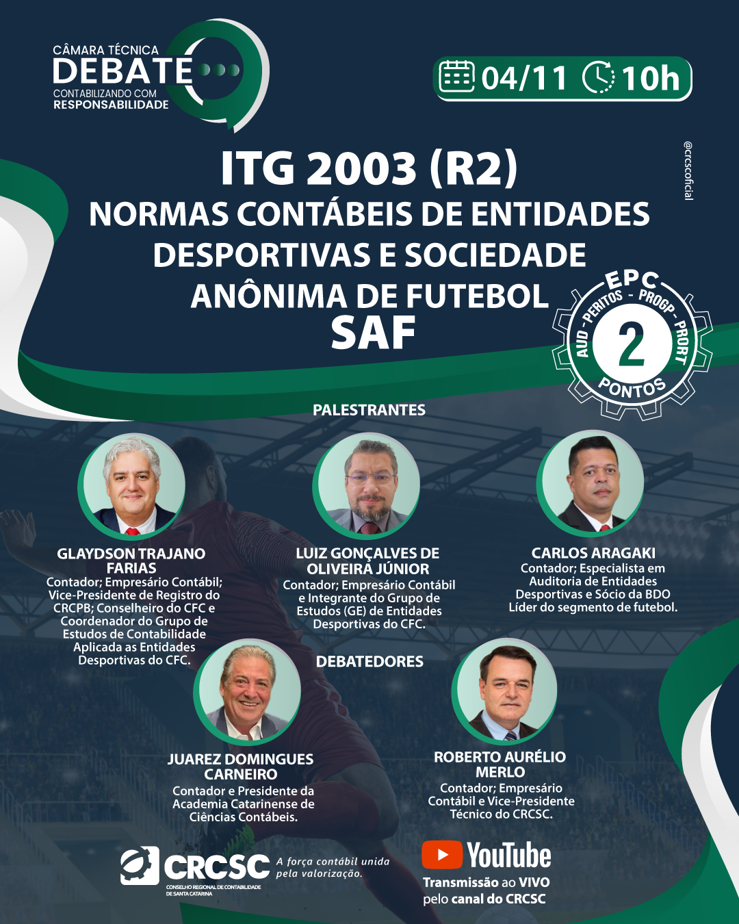 normas-contabeis-de-entidades-desportivas-e-saf-serao-tema-de-debate-na-camara-tecnica-do-crcsc