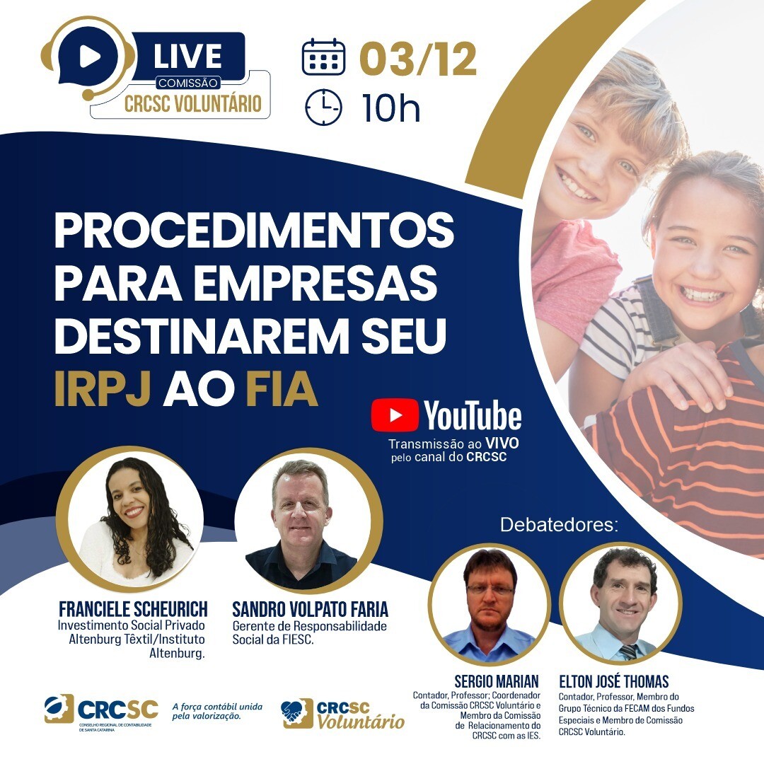 crcsc-promove-live-para-orientar-empresas-sobre-destinacao-de-irpj-ao-fia